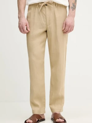 United Colors of Benetton spodnie męskie lniane