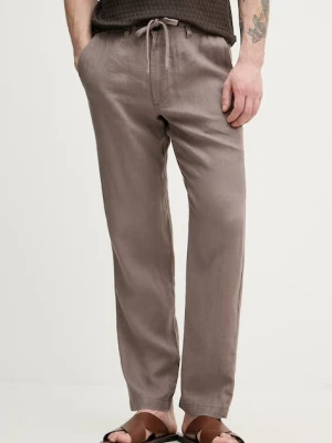 United Colors of Benetton spodnie męskie lniane