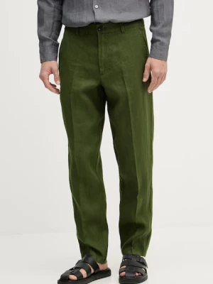 United Colors of Benetton spodnie męskie lniane