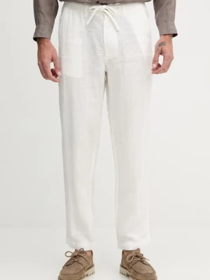 United Colors of Benetton spodnie męskie lniane