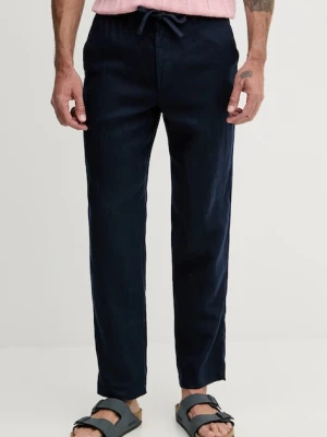 United Colors of Benetton spodnie męskie lniane