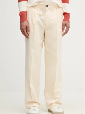 United Colors of Benetton spodnie męskie z dodatkiem lnu