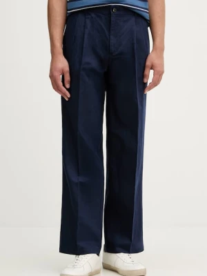 United Colors of Benetton spodnie męskie z dodatkiem lnu