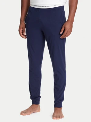 United Colors Of Benetton Spodnie piżamowe 30964F00V Granatowy Regular Fit