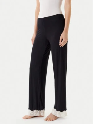 United Colors Of Benetton Spodnie piżamowe 3Z123F04A Czarny Regular Fit