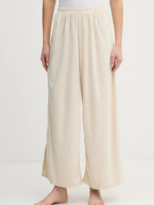 United Colors of Benetton spodnie piżamowe damska kolor beżowy 3JQA3F04W
