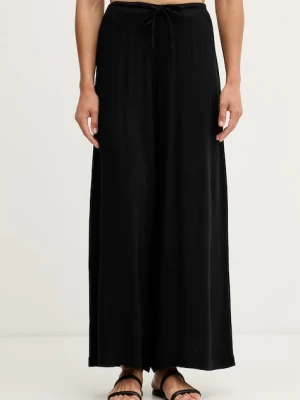 United Colors of Benetton spodnie wide leg damskie z wiskozy
