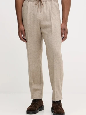 United Colors of Benetton spodnie z dodatkiem wełny