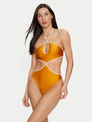 United Colors Of Benetton Strój kąpielowy 31FU5I017 Żółty