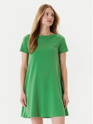 United Colors Of Benetton Sukienka codzienna 3Z1RDV01E Zielony Regular Fit
