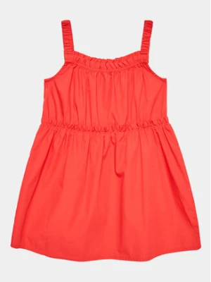 United Colors Of Benetton Sukienka codzienna 4EW7GV00T Czerwony Regular Fit