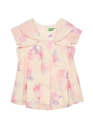 United Colors Of Benetton Sukienka codzienna 4HYUGV02B Różowy Regular Fit