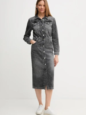United Colors of Benetton sukienka jeansowa