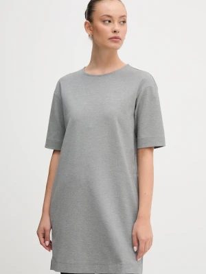 United Colors of Benetton sukienka kolor szary mini prosta 47CKDV0BW