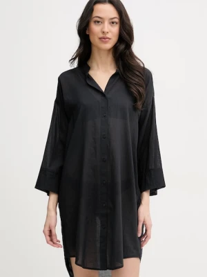 United Colors of Benetton sukienka koszulowa bawełniana