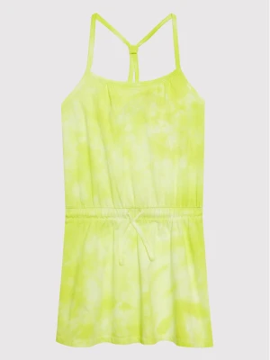 United Colors Of Benetton Sukienka letnia 3085CV004 Żółty Regular Fit