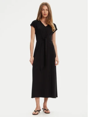 United Colors Of Benetton Sukienka letnia 3FJHDV01T Czarny Regular Fit