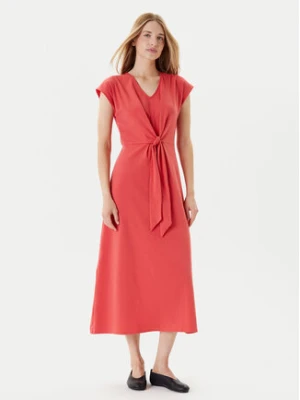 United Colors Of Benetton Sukienka letnia 3FJHDV01T Różowy Regular Fit