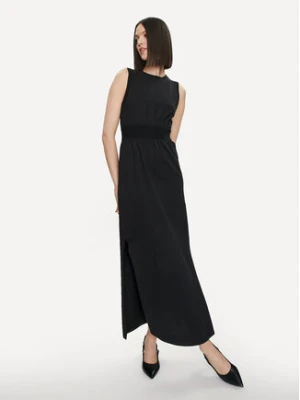 United Colors Of Benetton Sukienka letnia 3L3XDV01G Czarny Regular Fit