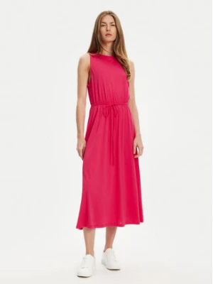 United Colors Of Benetton Sukienka letnia 3Q225V00X Różowy Regular Fit