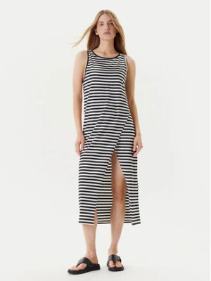 United Colors Of Benetton Sukienka letnia 3W0C5V02F Czarny Regular Fit