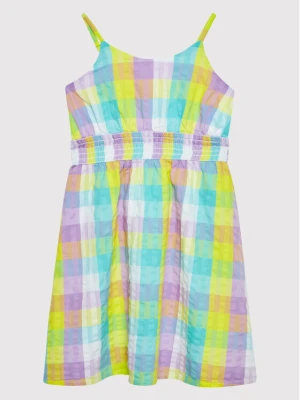 United Colors Of Benetton Sukienka letnia 41CFCV00G Kolorowy Regular Fit