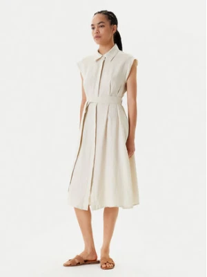United Colors Of Benetton Sukienka letnia 4AGHDV0B1 Beżowy Regular Fit