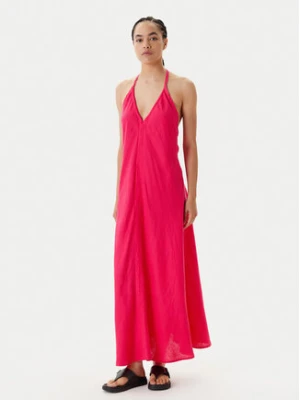 United Colors Of Benetton Sukienka letnia 4AGHDV0BF Różowy Regular Fit