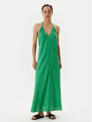 United Colors Of Benetton Sukienka letnia 4AGHDV0BF Zielony Regular Fit