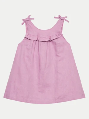 United Colors Of Benetton Sukienka letnia 4BE7GV01C Fioletowy Regular Fit