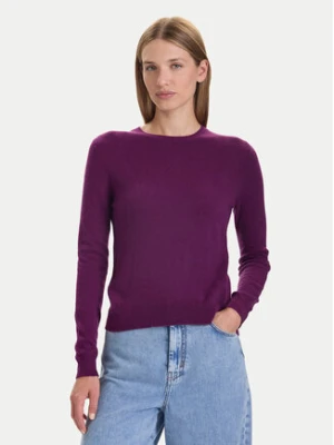United Colors Of Benetton Sweter 1002D1K01 Fioletowy Regular Fit
