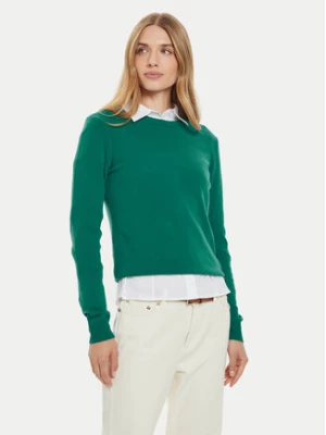 United Colors Of Benetton Sweter 1002D1K01 Zielony Regular Fit