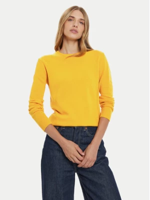 United Colors Of Benetton Sweter 1002D1K01 Żółty Regular Fit