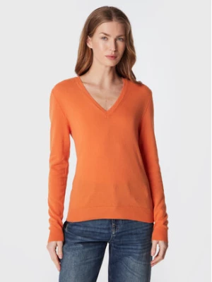United Colors Of Benetton Sweter 1002D4488 Pomarańczowy Regular Fit