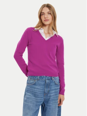 United Colors Of Benetton Sweter 1002D4488 Różowy Regular Fit