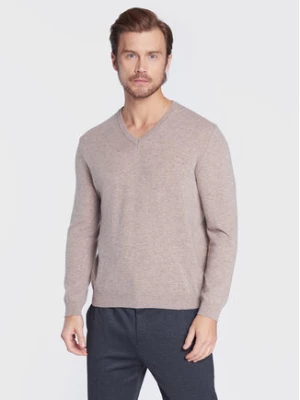 United Colors Of Benetton Sweter 1002U4407 Beżowy Regular Fit