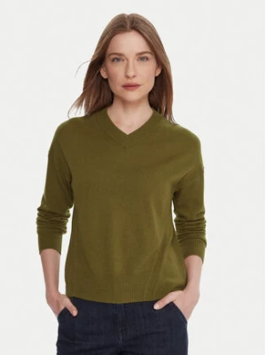 United Colors Of Benetton Sweter 102HD4032 Zielony Relaxed Fit