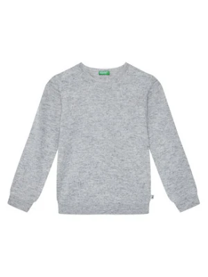 United Colors Of Benetton Sweter 106WC108R Szary Regular Fit