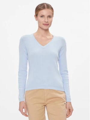 United Colors Of Benetton Sweter 1091D4625 Błękitny Regular Fit