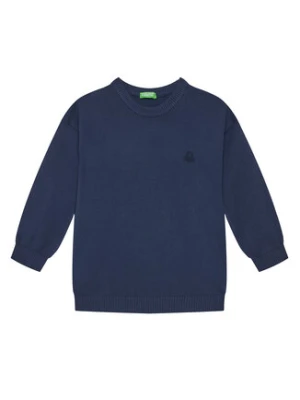 United Colors Of Benetton Sweter 1098G100U Granatowy Regular Fit