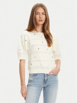 United Colors Of Benetton Sweter 10C1E10DO Beżowy Regular Fit