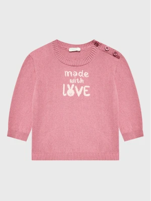 United Colors Of Benetton Sweter 112CB1009 Różowy Regular Fit