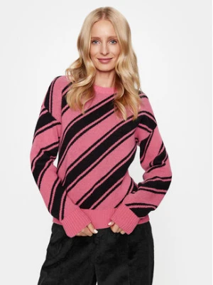 United Colors Of Benetton Sweter 1144E107C Różowy Regular Fit