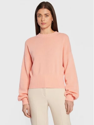 United Colors Of Benetton Sweter 1244D103H Różowy Regular Fit
