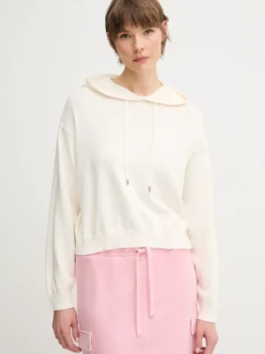 United Colors of Benetton sweter bawełniany damski kolor beżowy lekki 1294D203T