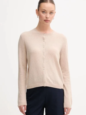 United Colors of Benetton sweter wełniany damski kolor beżowy lekki 1002D501U