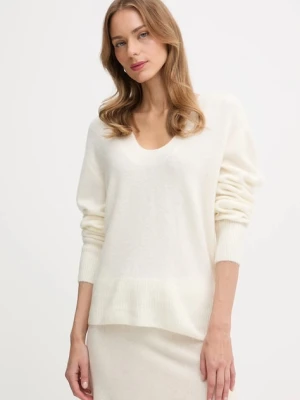 United Colors of Benetton sweter damski kolor beżowy lekki 11CZD10FD