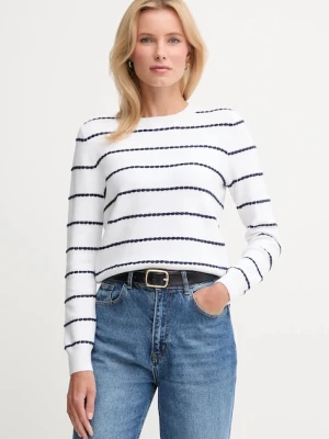 United Colors of Benetton sweter damski kolor biały lekki 104ME10EB