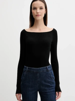 United Colors of Benetton sweter damski kolor czarny lekki 16UYD10E7