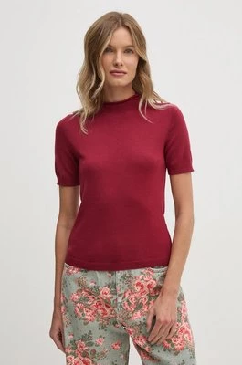 United Colors of Benetton sweter damski kolor fioletowy lekki 1002D501U